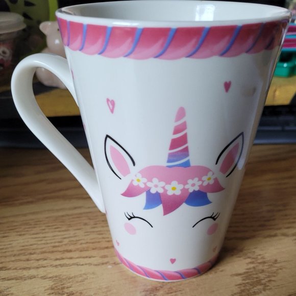 Pink Unicorn Coffee Mug - Picture 2 of 2